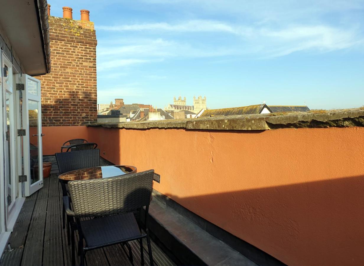 Stunning Central Exeter Apartment With Balcony And Fantastic View Extérieur photo