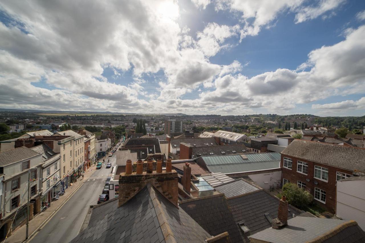 Stunning Central Exeter Apartment With Balcony And Fantastic View Extérieur photo